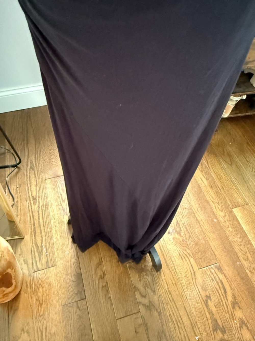 Soft Surroundings Black Sleeveless Viscose Blend Maxi Dress - Picture 4 of 9
